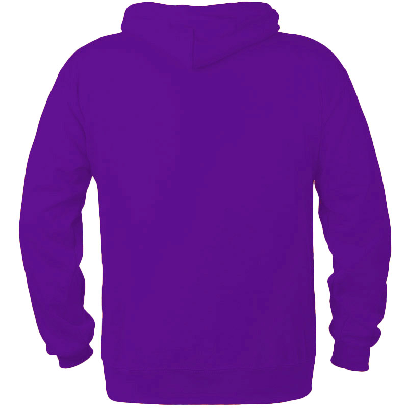 Sudadera Capucha Contrastada Hombre Trasero